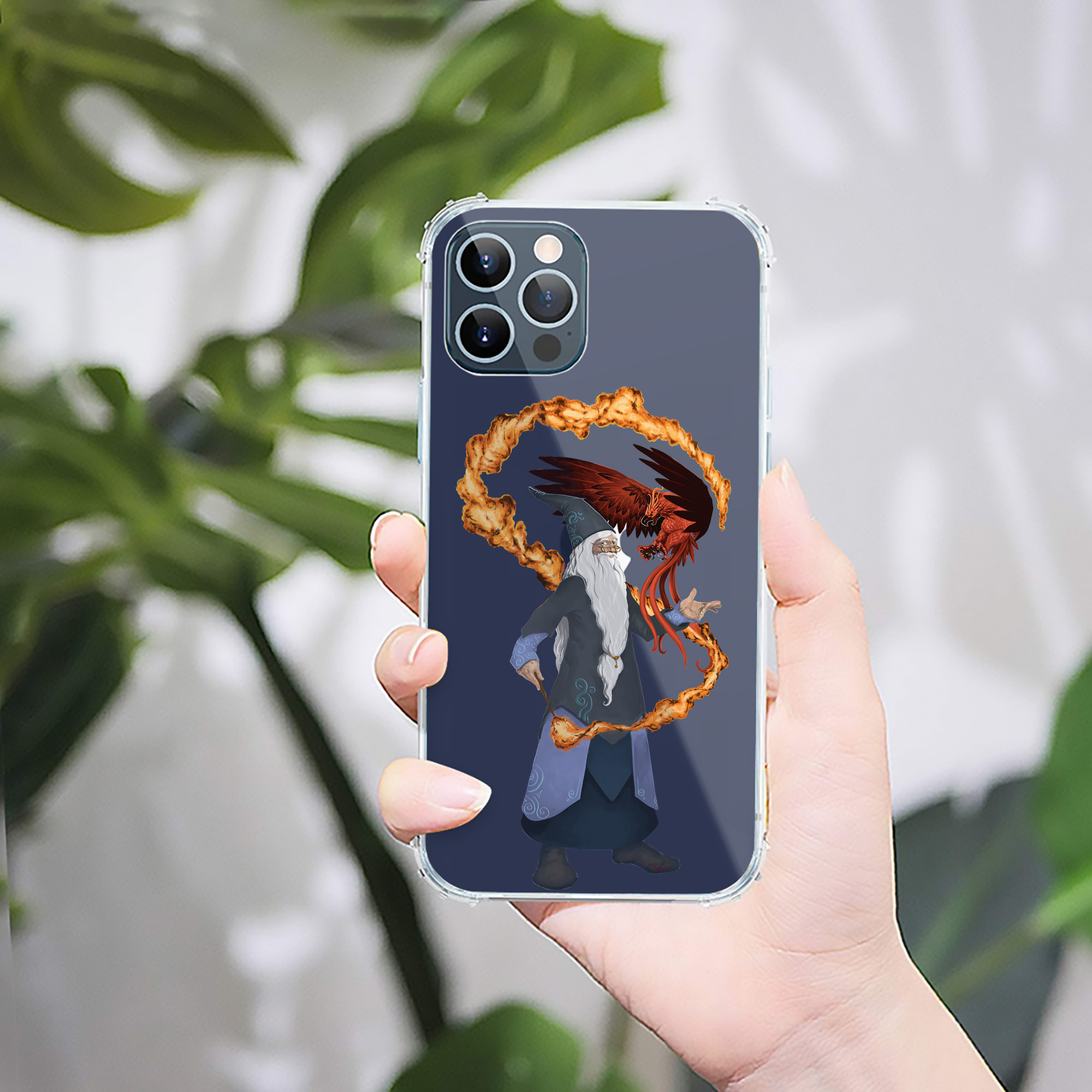 （画像用） Harry Potter ハリー・ポッターシリーズ 【iPhone 12シリーズ対応】透明スマホケース（クリアソフトケース）